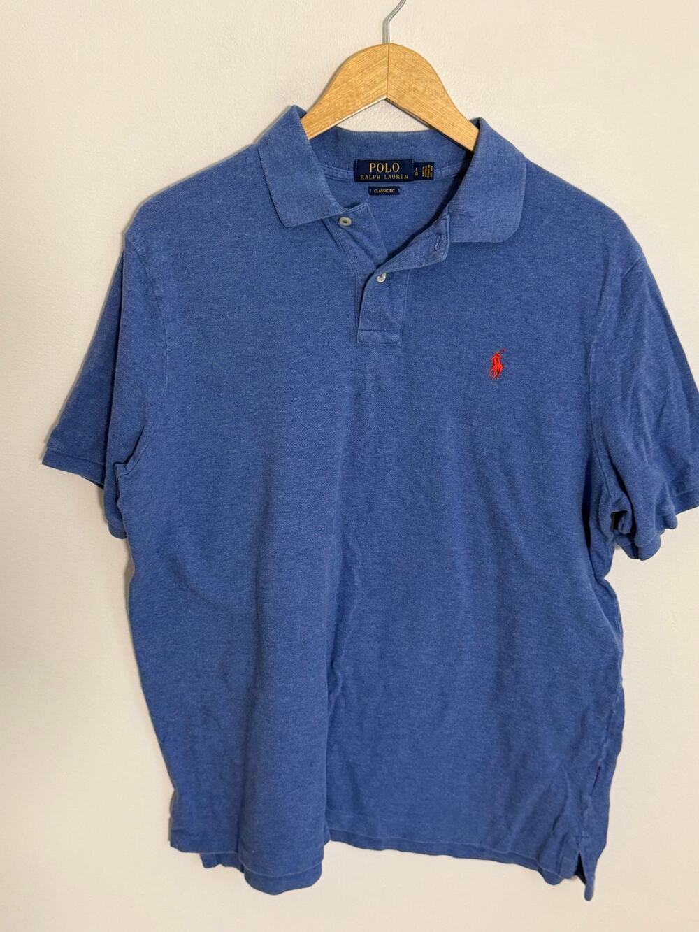 Polo Ralph Lauren Blue Polo size large
